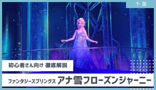 【徹底解説】アナ雪のフローズンジャーニーは落ちる絶叫系？濡れる等の声も＞＜ 類似アトラクションや海外との比較 ディズニーシーファンタジースプリングス2024