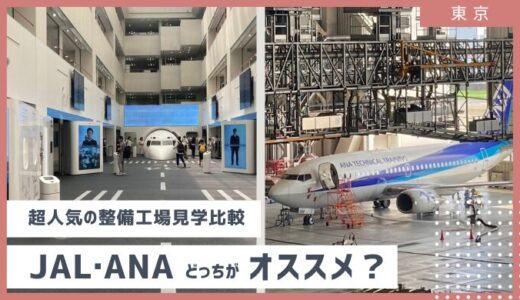 【整備工場見学比較】JAL・ANAどっちがいい？ 超人気の工場見学を比較してみた！2024年7月