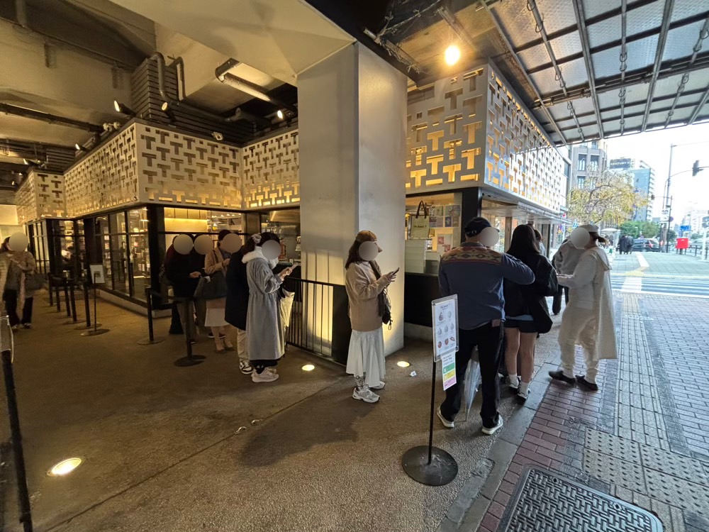 I’ｍdonut中目黒 2025年11月の混雑状況