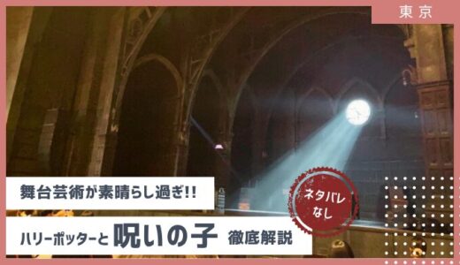 【ネタバレ無】ハリーポッターと呪いの子を楽しむ方法徹底解説！持ち物、席、チケットを安く買う方法まで