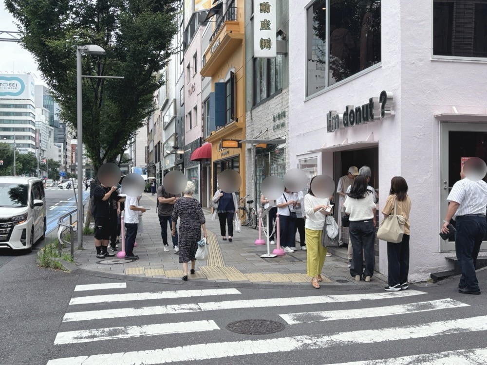 2025年7月アイムドーナツ表参道待ち時間