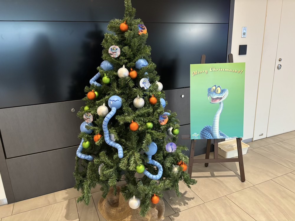 ズートピア2クリスマスツリー東京ミッドタウン日比谷 ゲイリーツリー